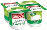 Yaourt Myrtille au lait de chèvre - Soignon en promo chez Supermarchés Match Yaourt Myrtille au lait de chèvre - Soignon dans le catalogue Supermarchés Match