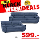 Utah 2,5-Sitzer + 2-Sitzer Sofa Angebote von Seats and Sofas bei Seats and Sofas Aachen für 599,00 €