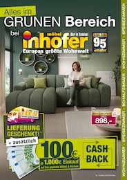 Möbel Inhofer Sofa im Prospekt 