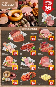 Mettwurst im REWE Prospekt "Dein Markt" mit 42 Seiten (Hamburg)