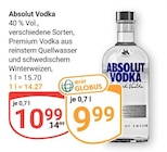 Vodka Angebote von Absolut bei GLOBUS Krefeld für 9,99 €