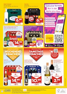 Wein im Netto Marken-Discount Prospekt "DER ORT, AN DEM DU IMMER AUSGEZEICHNETE PREISE FINDEST." mit 2 Seiten (Dresden)
