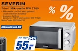Aktuelle Mikrowelle Angebote bei expert in Lübeck Aktuelles 2-in-1 Mikrowelle MW 7780 Angebot bei expert in Lübeck ab 55,00 €