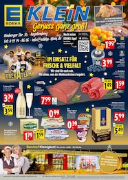 Aktueller EDEKA Supermarkt Prospekt für Asbach: Aktuelle Angebote mit 4} Seiten, 22.12.2025 - 27.12.2025