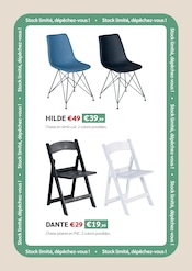 Promos Chaise Pliante dans le catalogue "2 semaines d'actions incroyables" de Crack Chaise Pliante en promo dans le catalogue Crack à la page 31
