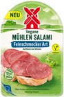 Vegane Abenteuer Mortadella oder Mühlen Salami Angebote von Rügenwalder bei REWE Germering für 1,11 €