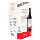 I.G.P. Pays d'Oc - L'HÉRITAGE DE CARILLAN - Carrefour à Saint-Martin-Boulogne I.G.P. Pays d'Oc - L'HÉRITAGE DE CARILLAN en promo chez Carrefour Saint-Martin-Boulogne à 17,21 €