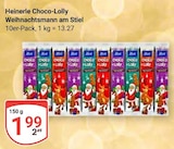 Aktuelles Choco-Lolly Weihnachtsmann am Stiel Angebot bei GLOBUS in Bochum ab 1,99 €
