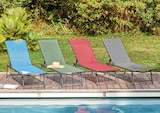 Bain de soleil pliant en promo chez Hyper U Angers à 29,99 €