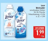 Weichspüler im Angebot bei Marktkauf in Schweinfurt Weichspüler Angebote von Lenor bei Marktkauf Schweinfurt für 1,99 €