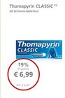 Thomapyrin CLASSIC 1/2 bei LINDA im Prospekt "" für 6,99 €