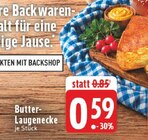 Butter-Laugenecke im Angebot bei E center in Kamp-Lintfort Butter-Laugenecke Angebote bei E center Kamp-Lintfort für 0,59 €