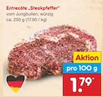 Entrecôte "Steakpfeffer" Angebote bei Netto Marken-Discount Nordhorn für 1,79 €
