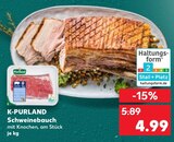 Schweinebauch im Angebot bei Kaufland in Gelsenkirchen Schweinebauch Angebote von K-PURLAND bei Kaufland Gelsenkirchen für 4,99 €