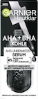 Hautklar AHA + BHA Kohle Serum von Garnier für 8,95 € bei Rossmann im Angebot Hautklar AHA + BHA Kohle Serum von Garnier im aktuellen Rossmann Prospekt