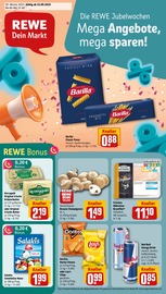 Aktueller REWE Supermarkt Prospekt in Bad König und Umgebung, "Dein Markt" mit 26 Seiten, 22.09.2025 - 27.09.2025