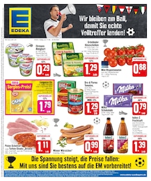 Aktueller EDEKA Supermärkte Prospekt für Schmieding: Wir bleiben am Ball, damit Sie echte Volltreffer landen! mit 28} Seiten, 17.06.2024 - 22.06.2024