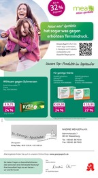 mea - meine apotheke Prospekt für Wasserburg mit 4 Seiten mea - meine apotheke Prospekt für Wasserburg: "Unsere September-Angebote", 4 Seiten, 01.09.2026 - 30.09.2026