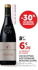 Vacqueyras AOP - Domaine Bessons Dupre en promo chez Hyper U Lons-le-Saunier à 6,20 €