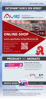 Aktueller AVIE Apotheke am Luitpoldcenter Prospekt (Dinkelsbühl, 6 Seiten zum blättern AVIE Apotheke am Luitpoldcenter Prospekt Aktuelle Angebote mit 6 Seiten