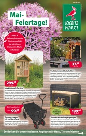Aktueller Kiebitzmarkt Garten & Pflanzen Prospekt in Rhede und Umgebung, "Mai-Feiertage" mit 12 Seiten, 30.04.2025 - 10.05.2025