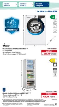 Kühlschrank im METRO Prospekt "Wochenangebote" mit 51 Seiten (Löhne)