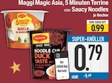 Magic Asia, 5 Minuten Terrine oder Saucy Noodles von Maggi im aktuellen EDEKA Prospekt für 0,79 €