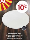 Tapis microplush rond en promo chez B&M Dunkerque à 15,00 €