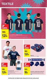 Promos Casquette dans le catalogue "LE MOIS DES SUPPORTERS" de Carrefour Casquette en promo dans le catalogue Carrefour à la page 38