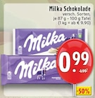 EDEKA - Schokolade Angebot im Prospekt Schokolade bei EDEKA im Prospekt "" für 0,99 €