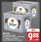 Lübzer Bier bei EDEKA im Coswig Prospekt für 9,88 €