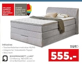 Boxspringbett 'Luke' im aktuellen porta Möbel Prospekt