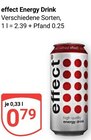 Energy Drink im Angebot bei GLOBUS in Weinheim Energy Drink Angebote von effect bei GLOBUS Weinheim für 0,79 €