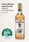 Rum 0,0% Vol. von Captain Morgan im aktuellen V-Markt Prospekt für 9,99 €