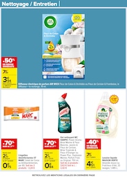 Prix et réduction Lessive dans le prospectus Carrefour en cours Offre Lessive dans le catalogue Carrefour du moment à la page 57