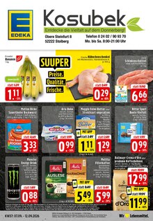 EDEKA Stolberg Prospekt der aktuellen Woche, gültig von 07.09.2026 bis 12.09.2026 Aktueller EDEKA Stolberg Prospekt "Aktuelle Angebote" mit 24 Seiten