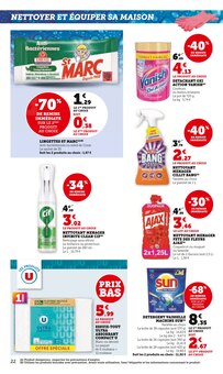 Promo Ménagère dans le catalogue Super U du moment à la page 22