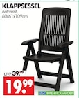 Klappsessel im Angebot bei Wreesmann in Freiberg Klappsessel Angebote von IPAE-PROGARDEN bei Wreesmann Freiberg für 19,99 €