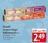 Nescafé Farmer‘s Origin Kaffeekapseln Angebote bei famila Nordost Norderstedt für 2,49 €