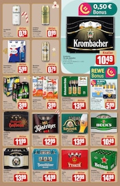 Krombacher im REWE Prospekt in Schwäbisch Hall Aktueller REWE Prospekt mit Krombacher, "Dein Markt", Seite 17