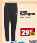 Herren Trainingshose Angebote von Adidas bei Marktkauf Ludwigsburg für 29,99 €