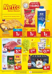 Aktueller Netto Marken-Discount Prospekt mit Bier, "Aktuelle Angebote", Seite 1