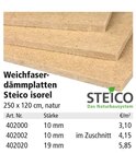 Aktuelles Weichfaserdämmplatten Steico isorel Angebot bei Holz Possling in Berlin ab 3,10 €