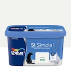 PEINTURE SI SIMPLE LE BLANC 2.5L - DULUX VALENTINE dans le catalogue Mr.Bricolage