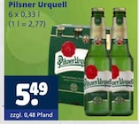 Getränkewelt Gescher - Pilsner Urquell Angebot im Prospekt Pilsner Urquell bei Getränkewelt im Gescher Prospekt für 5,49 €