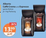 Caffé Crema von Alberto im aktuellen V-Markt Prospekt für 13,99 €