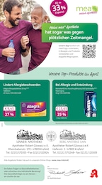 mea - meine apotheke Prospekt für Krefeld: "Unsere April-Angebote", 4 Seiten, 01.04.2026 - 30.04.2026