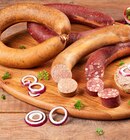Aktuelles Heidjer Bauernrotwurst Angebot bei REWE in Hamburg ab 1,49 €
