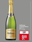 Crémant d'Alsace Brut im Angebot bei Marktkauf in Ravensburg Crémant d'Alsace Brut Angebote von Wolfberger bei Marktkauf Ravensburg für 9,99 €