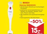 Stabmixer MSM14200N im Angebot bei Netto Marken-Discount in Beckum Stabmixer MSM14200N Angebote von Bosch bei Netto Marken-Discount Beckum für 15,00 €